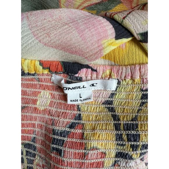 O’Neill Marlie Floral Mini Dress L - Picture 9 of 9